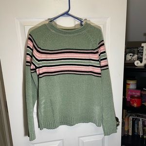 Mint Stripped Sweater